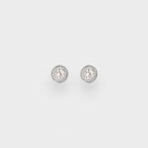 925 SPINNER STUD EARRINGS